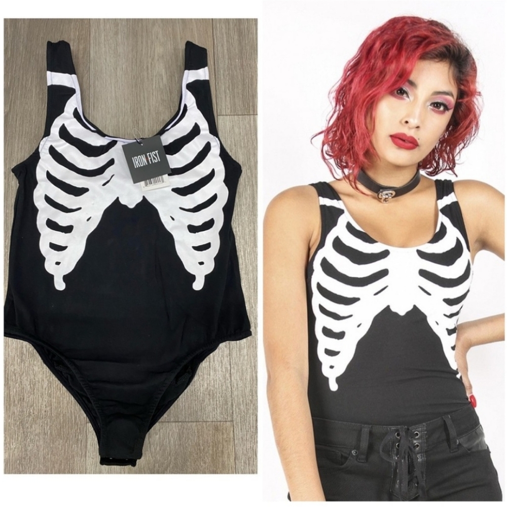 ☠ Iron Fist Bone In Bodysuit ☠
